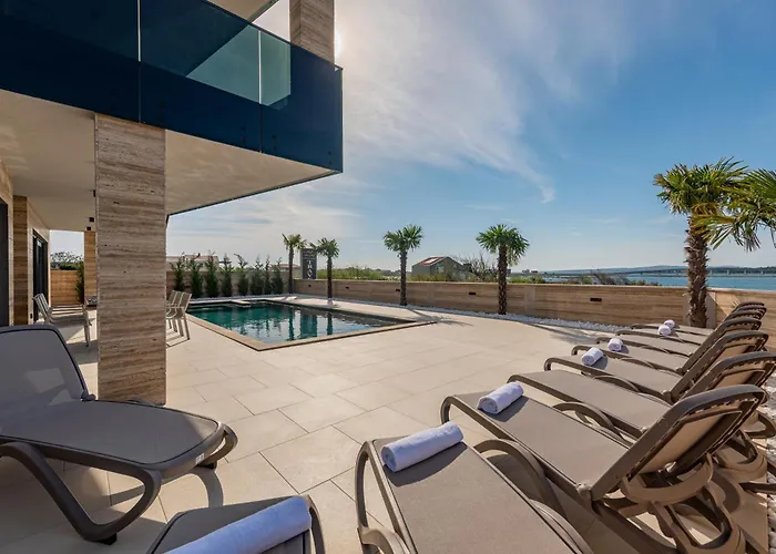 Seaside Luxury With A Swimming Pool Privlaka, Zadar - 23517